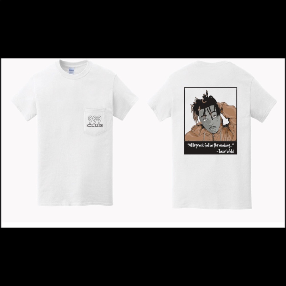 LIMITED EDITION Juice Wrld Pocket Tee Shirt
